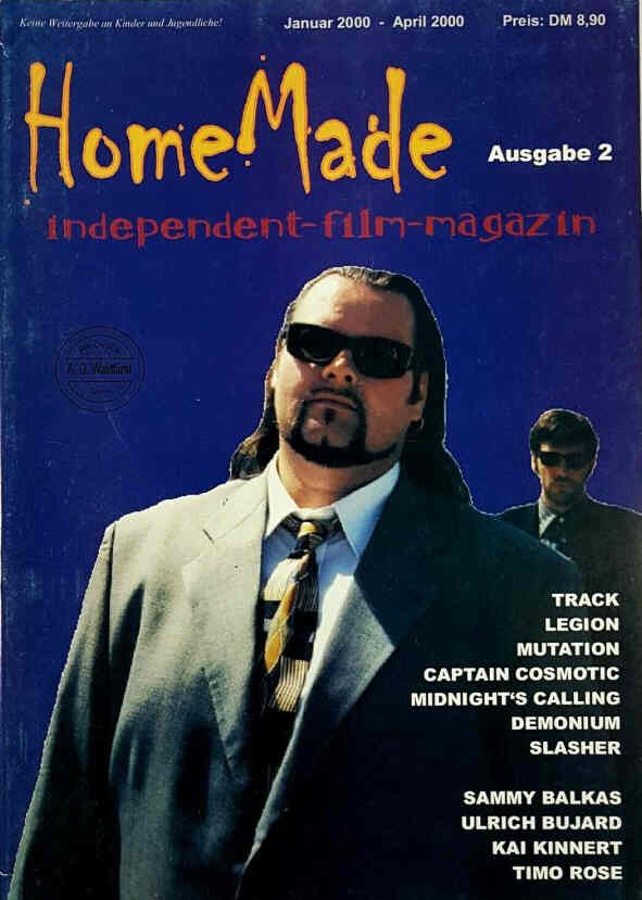 HOME MADE magazine side cover Issue 2  January/April 2000