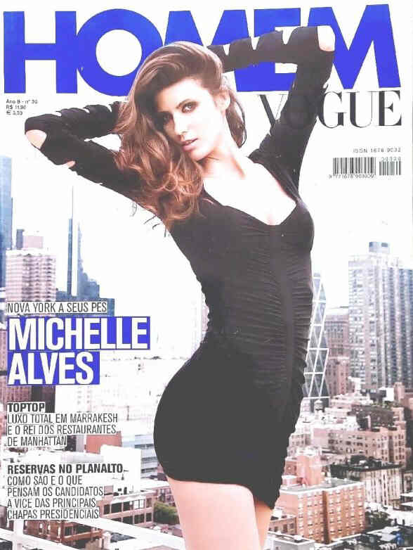 HOMEM VOGUE magazine side cover  September 2010