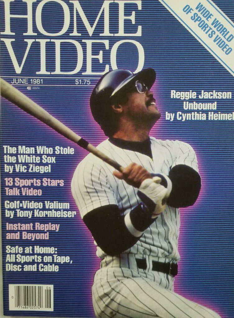 HOME VIDEO magazine side cover  June 1981