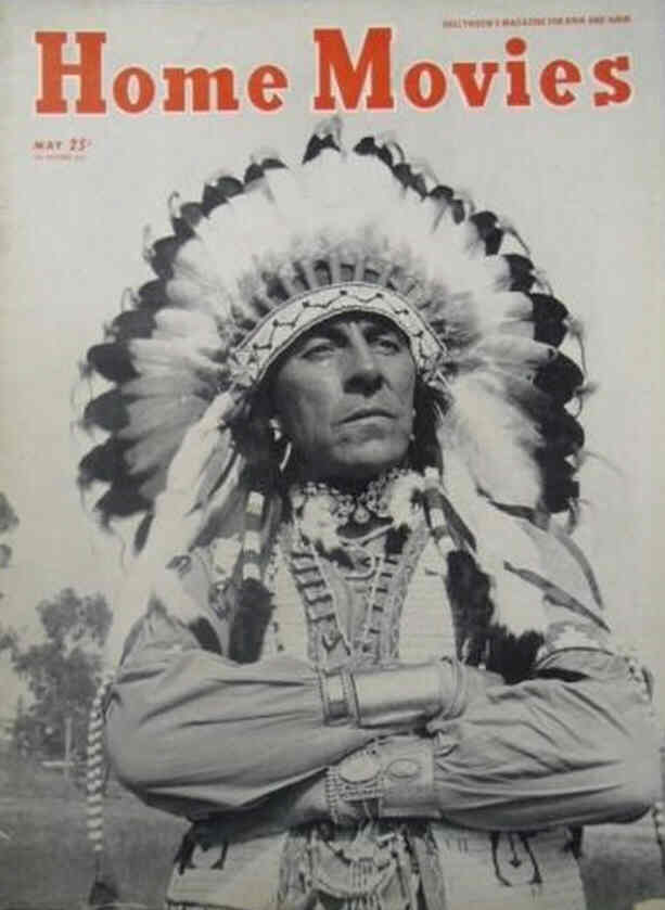 HOME MOVIES magazine side cover May 1952