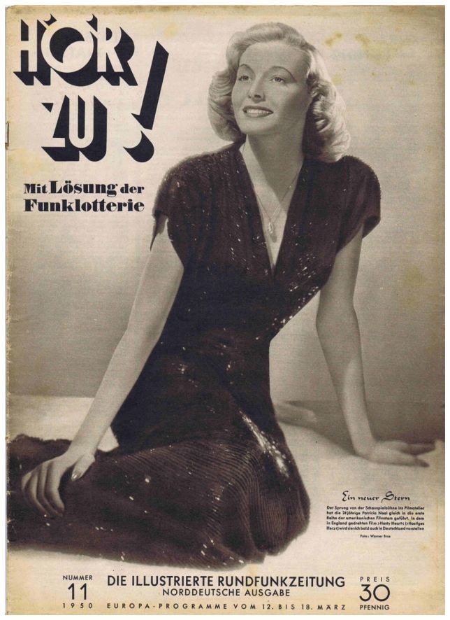 HORZU magazine side cover Issue 11  1950
