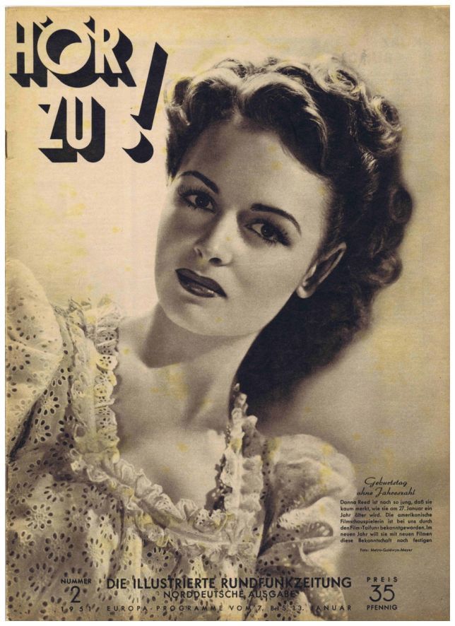 HORZU magazine side cover Issue 2  1951