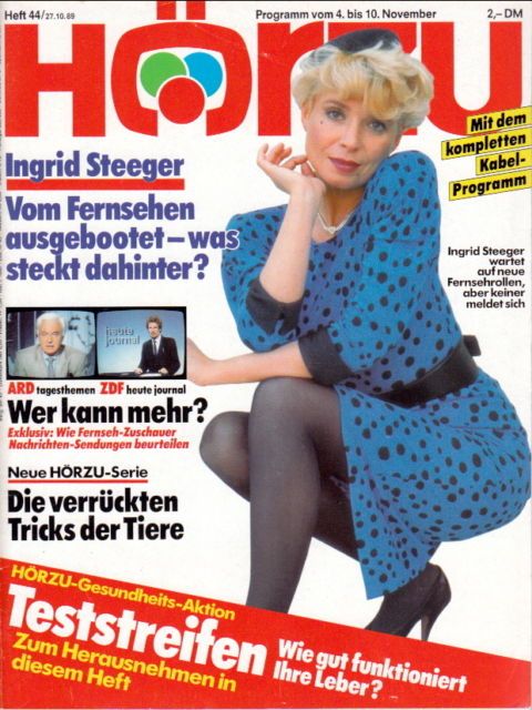 HORZU magazine side cover Issue 44  1989