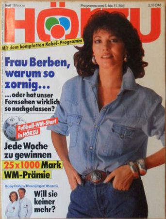 HORZU magazine side cover Issue 18  1990