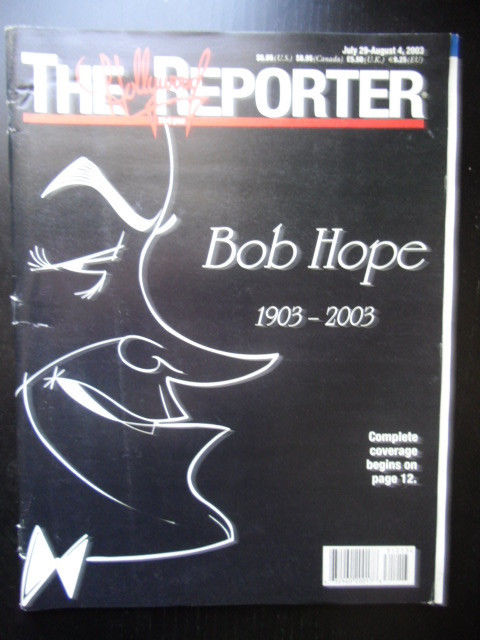 HOLLYWOOD REPORTER | THE magazine side cover 29 July 2003