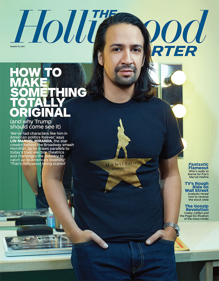 HOLLYWOOD REPORTER | THE magazine side cover 21 August 2015