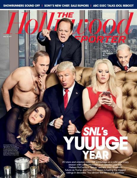 HOLLYWOOD REPORTER | THE magazine side cover 17 May 2017