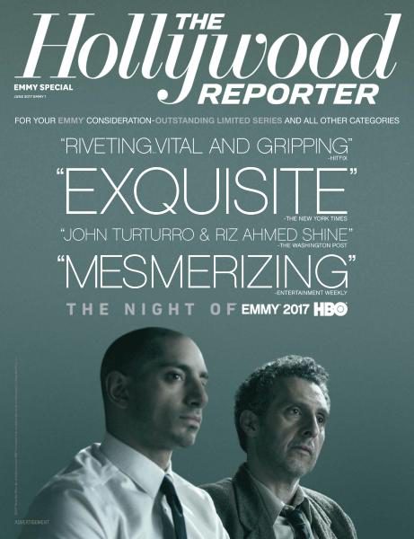 HOLLYWOOD REPORTER | THE magazine side cover  Emmy Special June 2017
