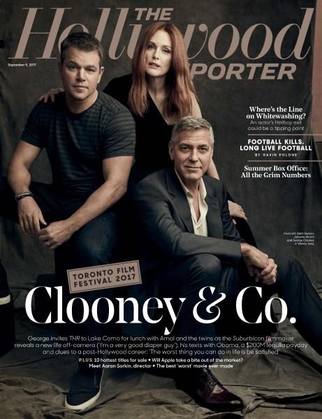 HOLLYWOOD REPORTER | THE magazine side cover 6 September 2017