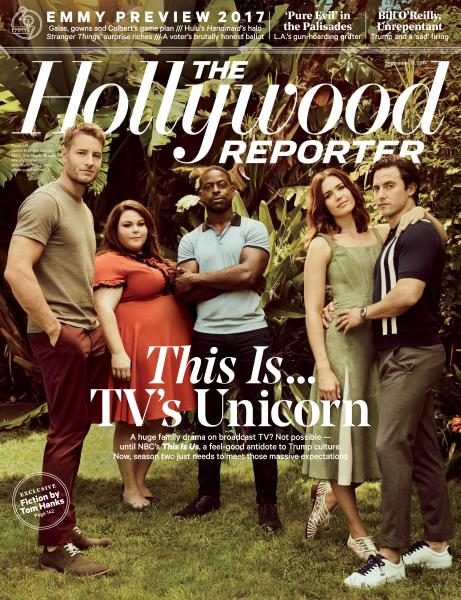 HOLLYWOOD REPORTER | THE magazine side cover 13 September 2017