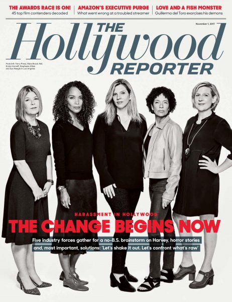 HOLLYWOOD REPORTER | THE magazine side cover 1 November 2017