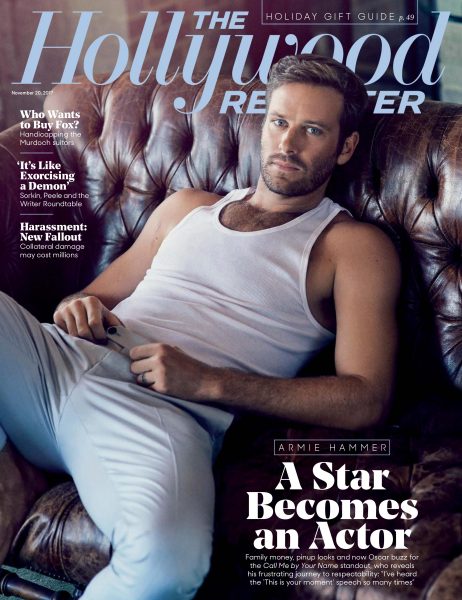 HOLLYWOOD REPORTER | THE magazine side cover 20 November 2017