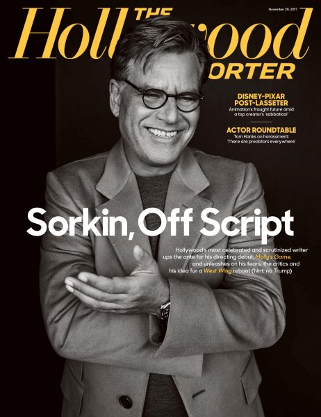 HOLLYWOOD REPORTER | THE magazine side cover 29 November 2017
