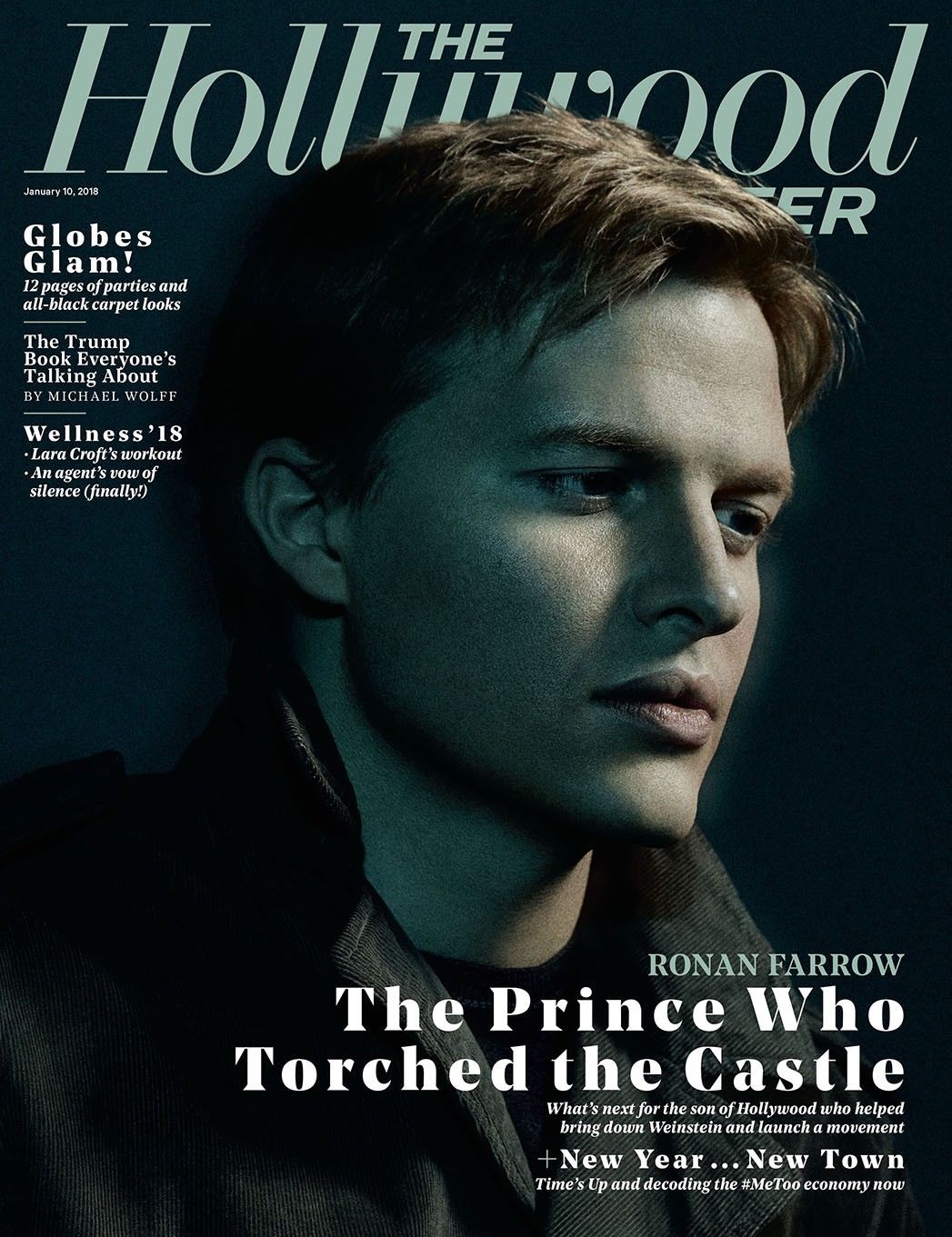 HOLLYWOOD REPORTER | THE magazine side cover 10 January 2018