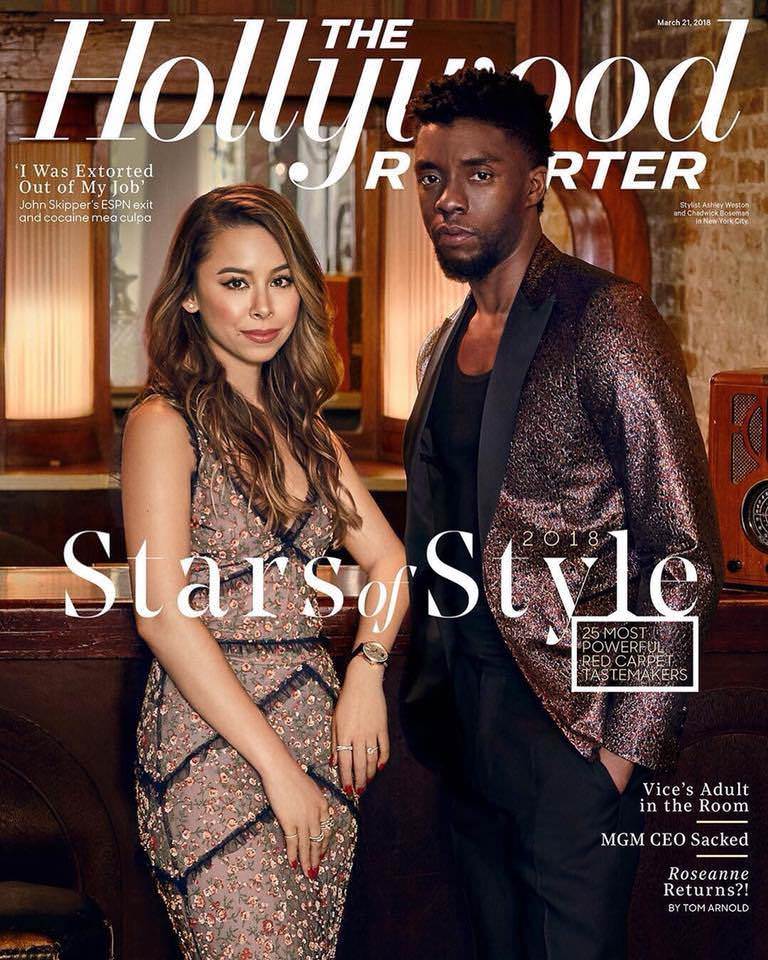 HOLLYWOOD REPORTER | THE magazine side cover 21 March 2018