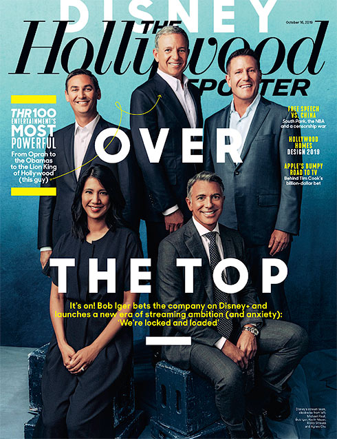 HOLLYWOOD REPORTER | THE magazine side cover 16 October 2019