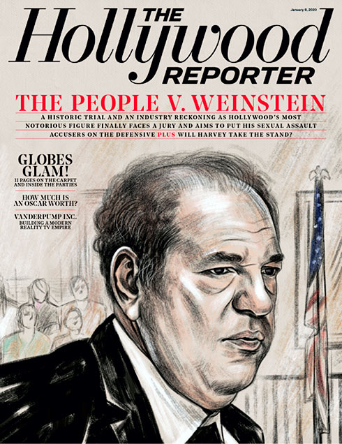 HOLLYWOOD REPORTER | THE magazine side cover 8 January 2020