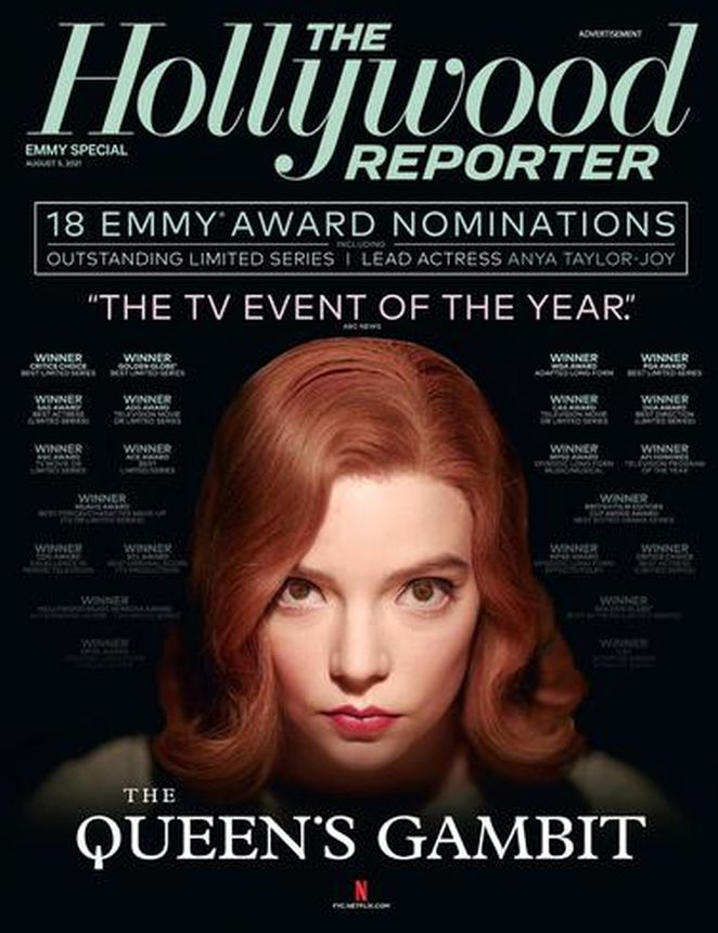 HOLLYWOOD REPORTER | THE magazine side cover 5 August 2021