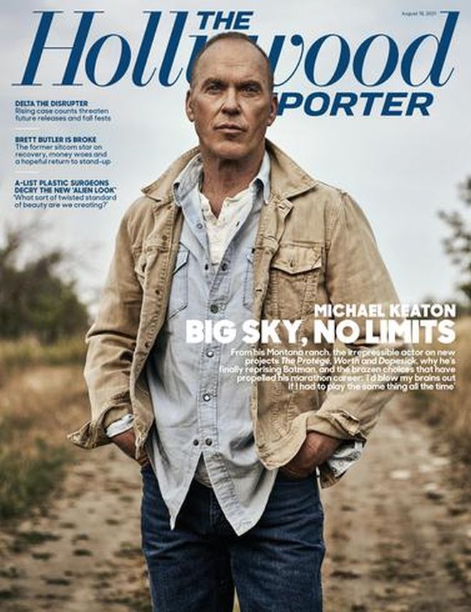 HOLLYWOOD REPORTER | THE magazine side cover 18 August 2021