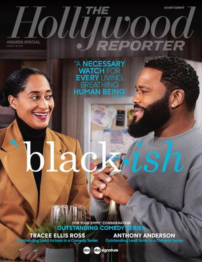 HOLLYWOOD REPORTER | THE magazine side cover 19 August 2021