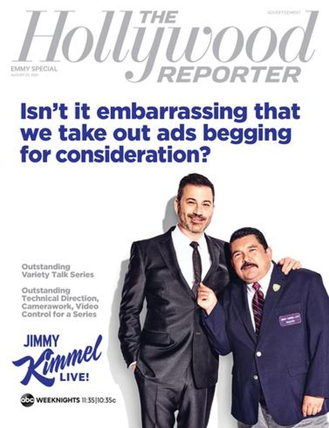 HOLLYWOOD REPORTER | THE magazine side cover 23 August 2021