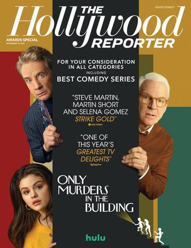 HOLLYWOOD REPORTER | THE magazine side cover 19 November 2021