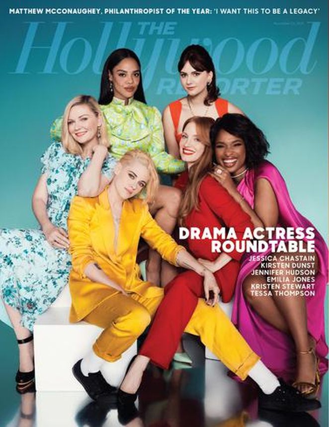 HOLLYWOOD REPORTER | THE magazine side cover 22 November 2021