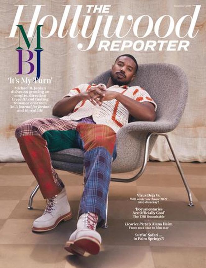 HOLLYWOOD REPORTER | THE magazine side cover 1 December 2021