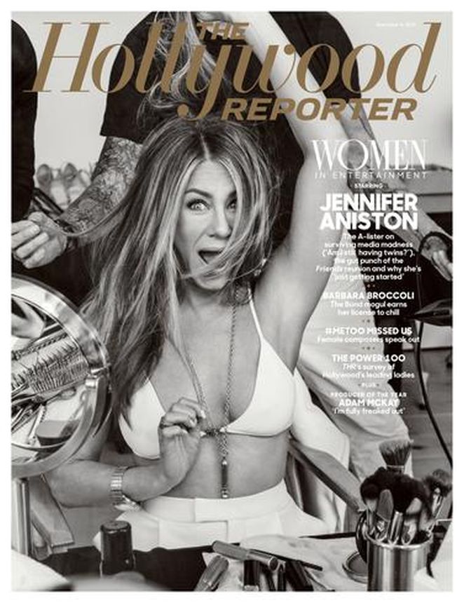 HOLLYWOOD REPORTER | THE magazine side cover 8 December 2021
