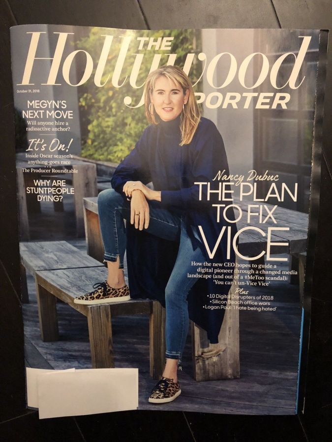 HOLLYWOOD REPORTER | THE magazine side cover 31 October 2018