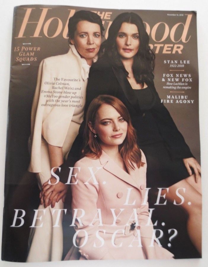HOLLYWOOD REPORTER | THE magazine side cover 14 November 2018