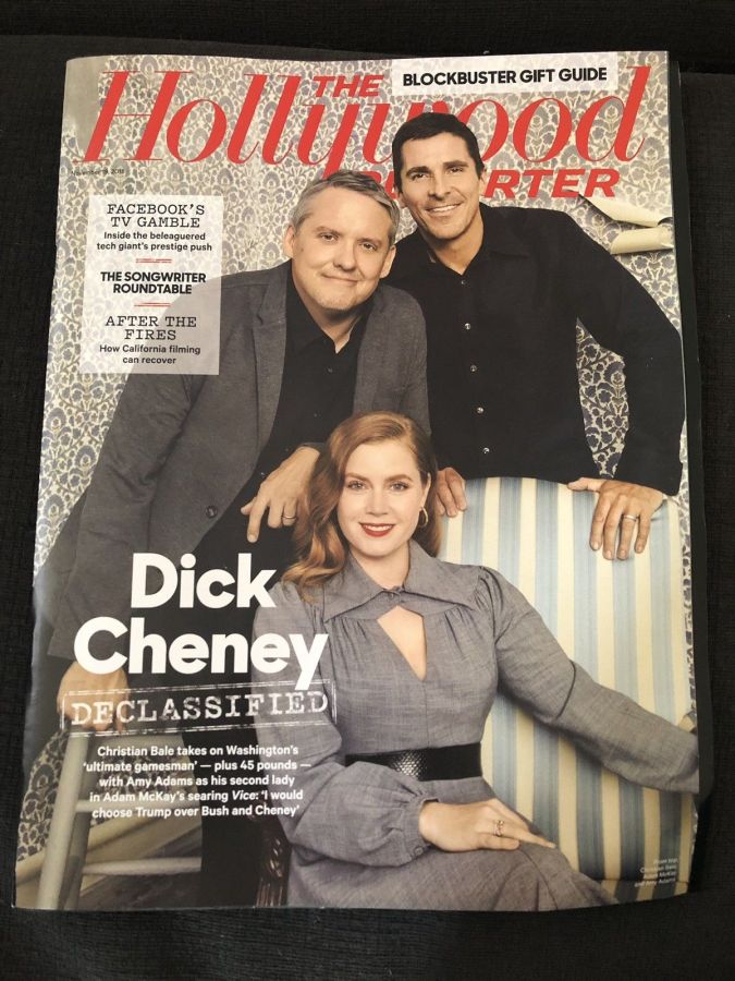 HOLLYWOOD REPORTER | THE magazine side cover 19 November 2018