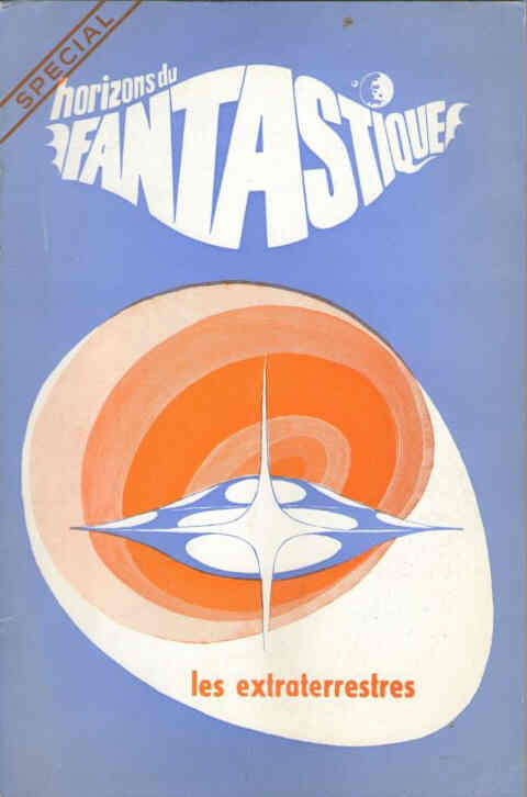 HORIZONS DU FANTASTIQUE magazine side cover  Special   1974
