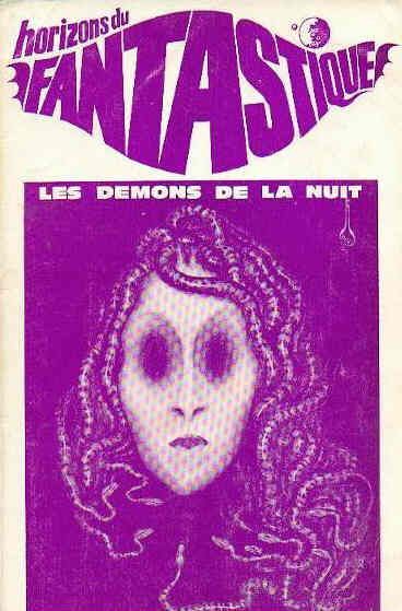 HORIZONS DU FANTASTIQUE magazine side cover Issue 8  1969