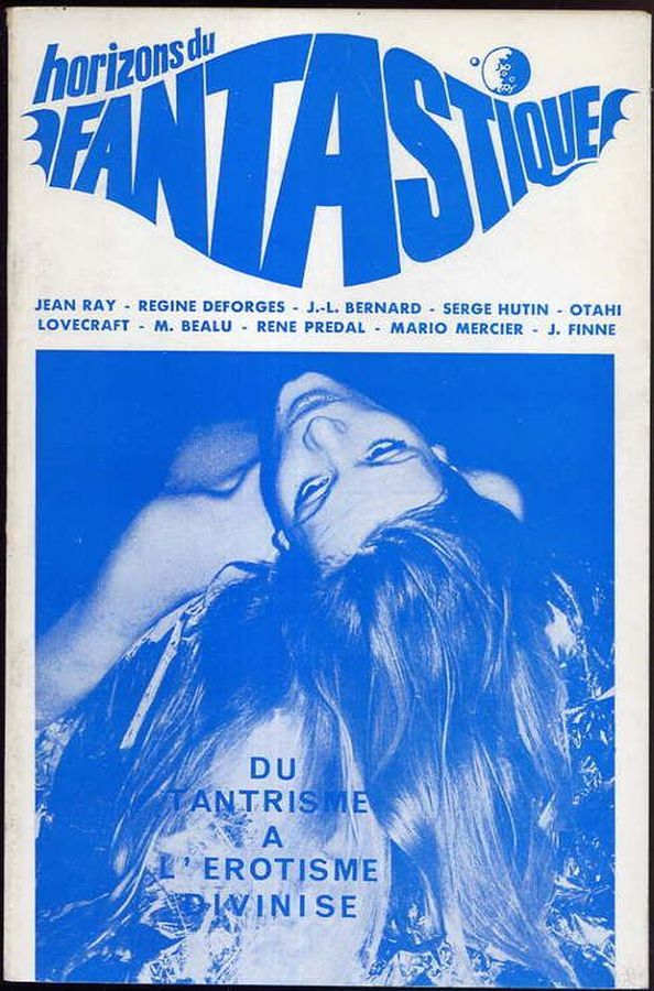 HORIZONS DU FANTASTIQUE magazine side cover Issue 9  1969