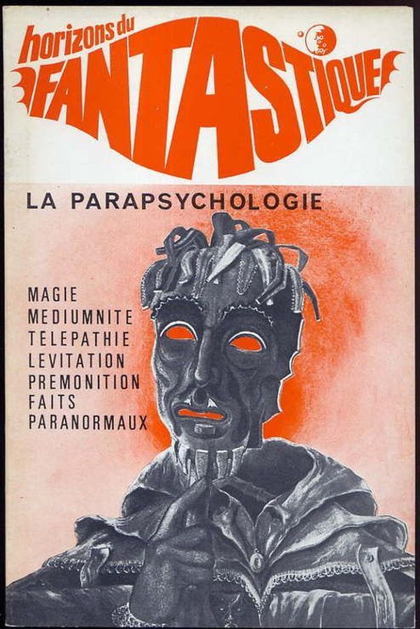 HORIZONS DU FANTASTIQUE magazine side cover Issue 10  1970