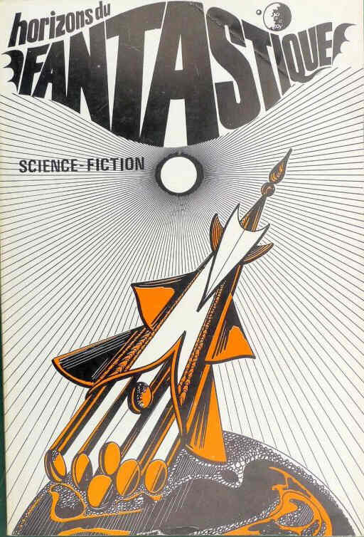HORIZONS DU FANTASTIQUE magazine side cover Issue 13  1970