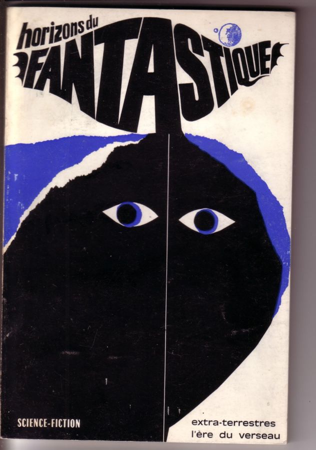 HORIZONS DU FANTASTIQUE magazine side cover Issue 14  1971