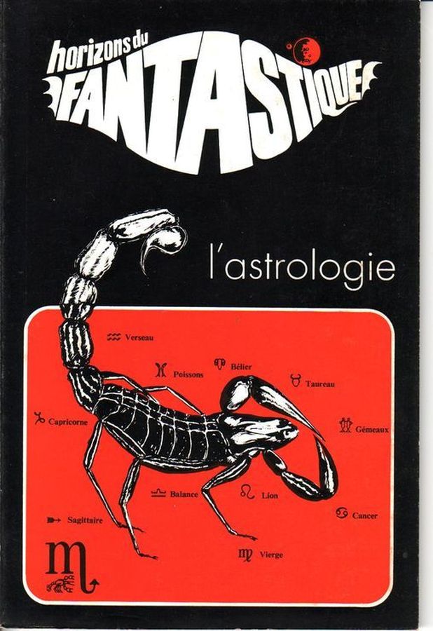 HORIZONS DU FANTASTIQUE magazine side cover Issue 20  1972