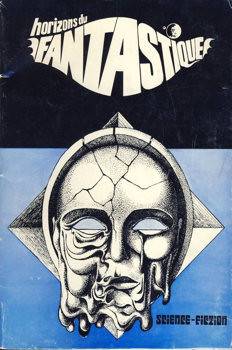 HORIZONS DU FANTASTIQUE magazine side cover Issue 21  1972