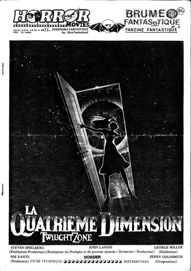 HORROR MOVIES magazine side cover Issue 6   