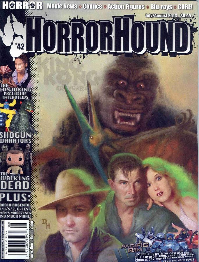 HORRORHOUND magazine side cover Issue 42 July/August 2013