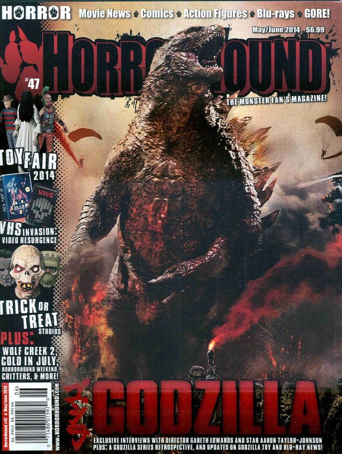 HORRORHOUND magazine side cover Issue 47 May/June 2014