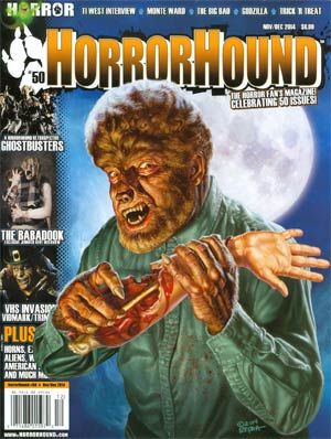 HORRORHOUND magazine side cover Issue 50 November/December 2014