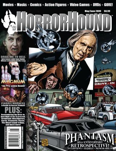 HORRORHOUND magazine side cover Issue 17 May/June 2009