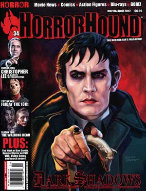HORRORHOUND magazine side cover Issue 34 March/April 2012