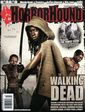HORRORHOUND magazine side cover Issue 37 September/October 2012