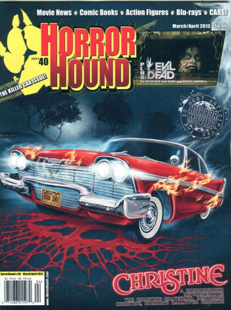 HORRORHOUND magazine side cover Issue 40 March/April 2013
