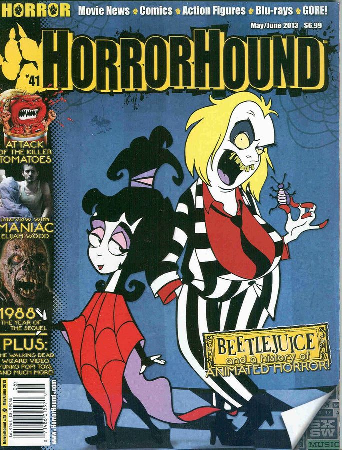 HORRORHOUND magazine side cover Issue 41 May/June 2013