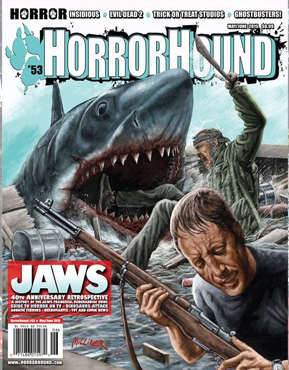 HORRORHOUND magazine side cover Issue 53 May/June 2015